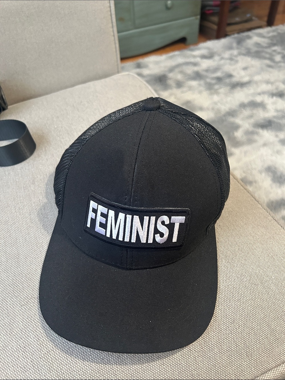 Black Feminist SnapBack Mesh Trucker Cap 🧢